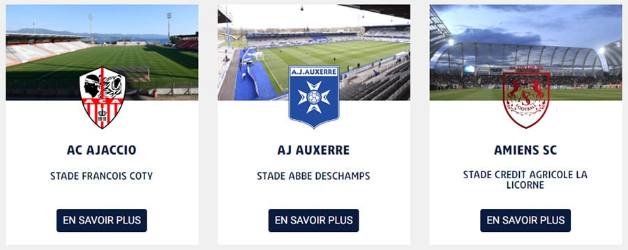 Pronostic Ligue 2 Équipes